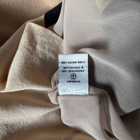 Sz0 Diane von Furstenberg Seraphina 100% Silk Long Sleeve Blouse - Runs large - Picture 9 of 14